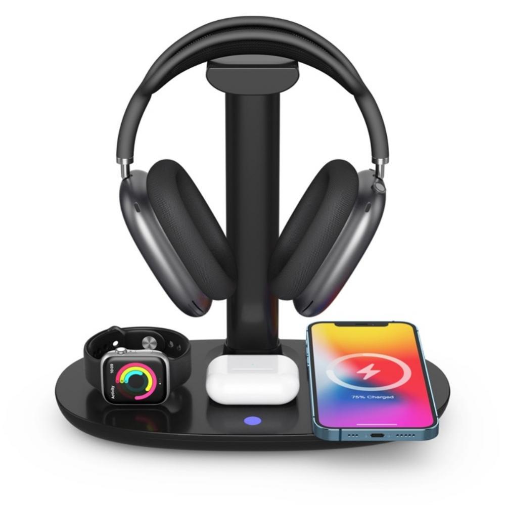 Laddningsstation iphone 2025 apple watch airpods