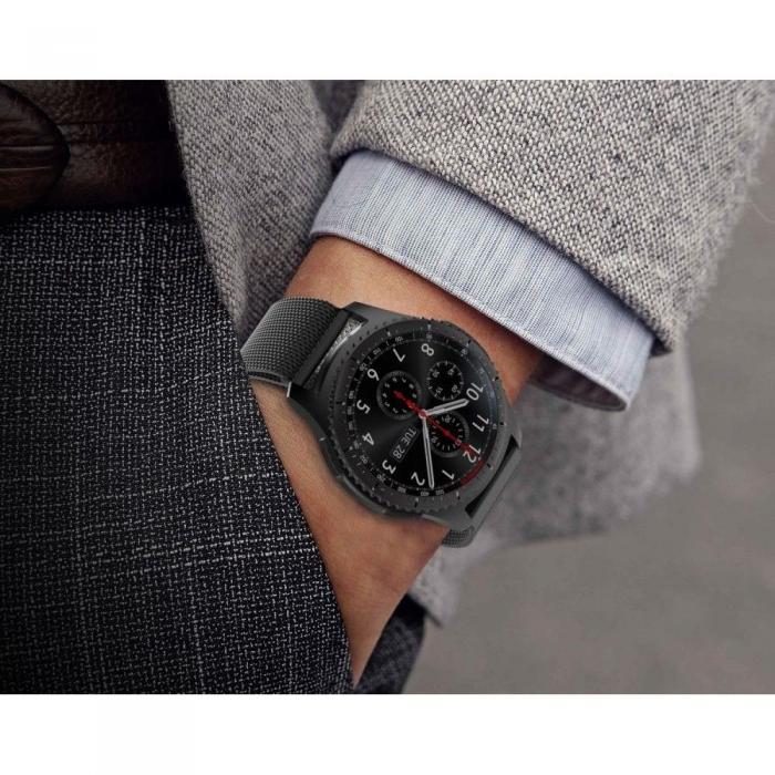 UTGATT1 - Tech-Protect Milaneseband Samsung Galaxy Watch 3 45mm - Svart