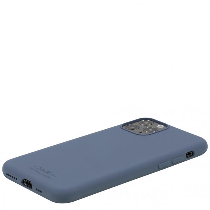 Holdit - Holdit Silicone Skal iPhone 11 Pro - Pacific Bl