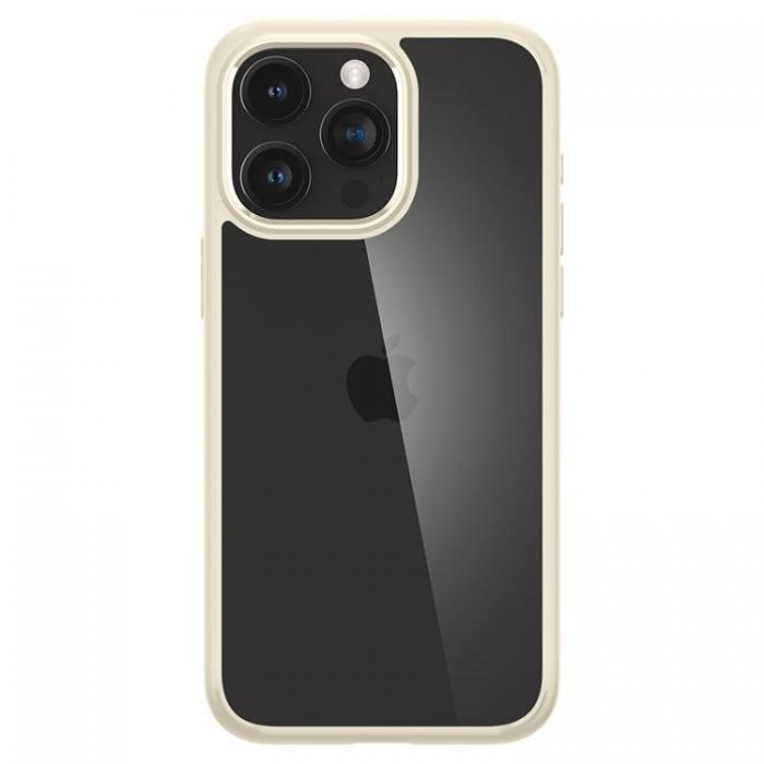 Spigen - Spigen iPhone 15 Pro Mobilskal Ultra Hybrid - Beige