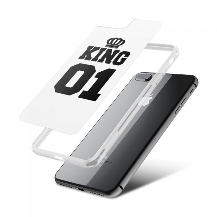 UTGATT5 - Fashion mobilskal till Apple iPhone 8 Plus - King 01