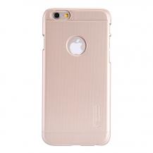 Nillkin - Nillkin Frosted Shield Baksideskal till Apple iPhone 6 / 6S + Skärmskydd -Guld