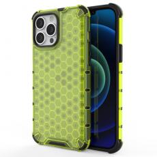 Ruhtel - Honeycomb Armor TPU Bumper iPhone 13 Pro Max - Grön