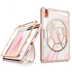 SupCase - SupCase Cosmo iPad 10.9 (2022) Skal - Marble Rosa