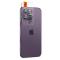 Spigen - [2-Pack] Spigen iPhone 14 Pro/14 Pro Max Linsskydd i Hrdat Glas - Lila