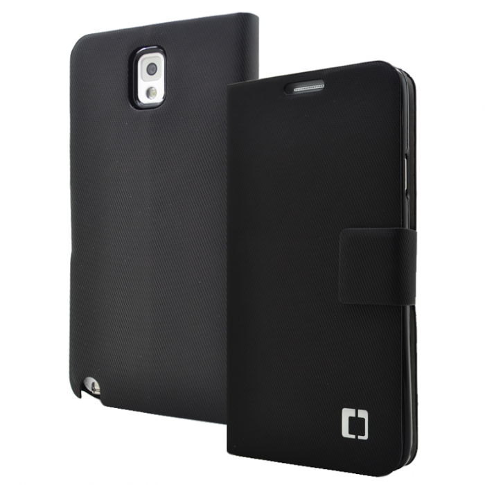 UTGATT4 - CoveredGear plnboksfodral till Samsung Note 3 (Coal Black)