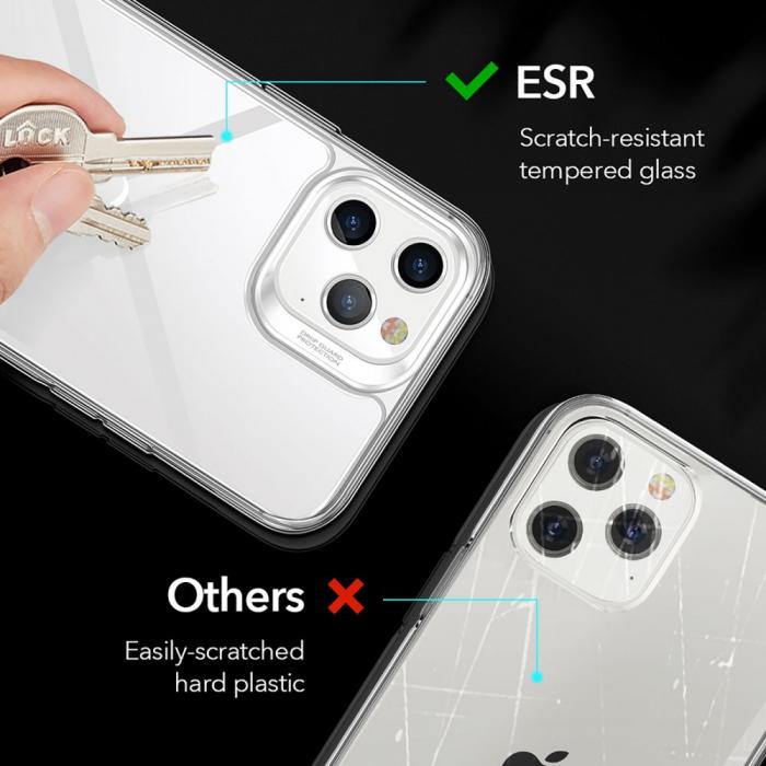 UTGATT5 - ESR Ice Shield mobilskal iPhone 12 & 12 Pro - Clear