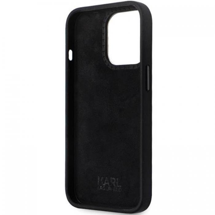 KARL LAGERFELD - KARL LAGERFELD iPhone 13 Pro/13 Mobilskal Silikon C Metal Pin