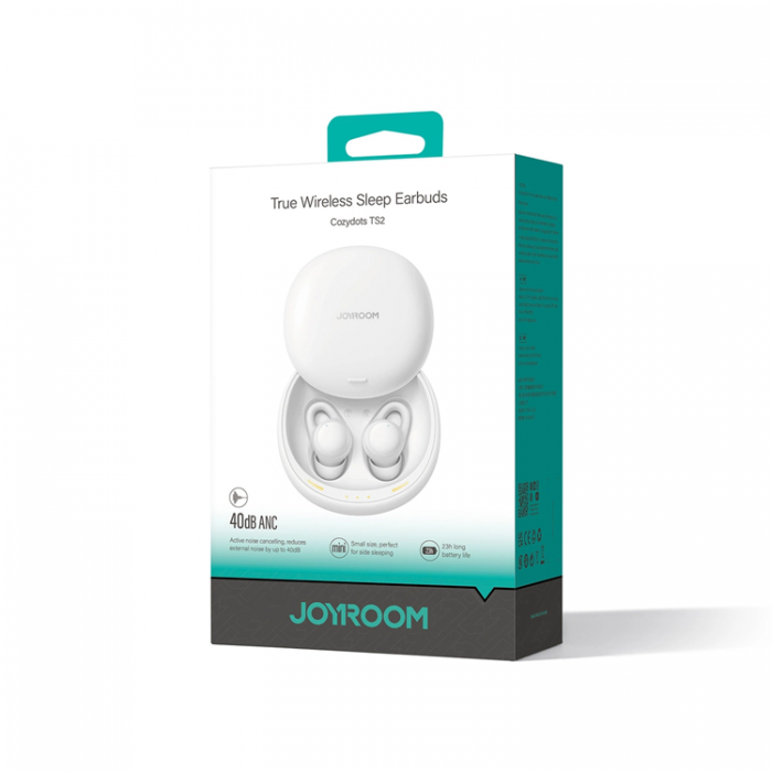 Joyroom - Joyroom TWS Trdlsa Hrlurar Cozydots Series Bluetooth 5.3 - Vit
