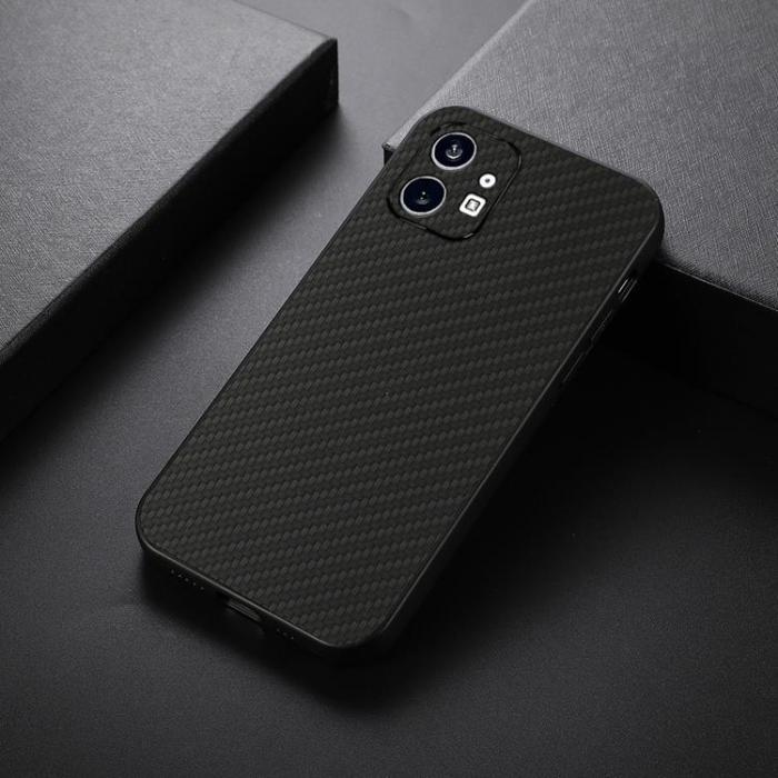 A-One Brand - Nothing Phone 1 Skal Carbon Fiber - Svart