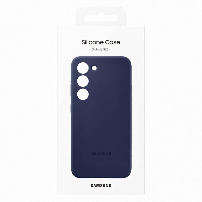 Samsung - Samsung Galaxy S23 Plus Skal Silicone - Marinbl