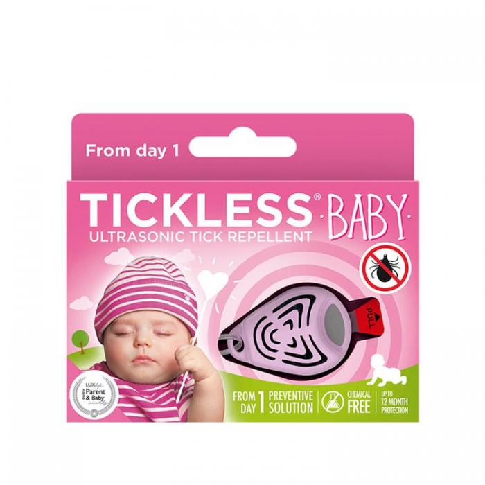 Tickless - Tickless Fstingskydd Baby/Barn - Rosa