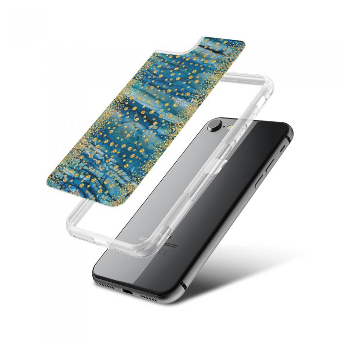 UTGATT5 - Fashion mobilskal till Apple iPhone 7 - Marble Rain
