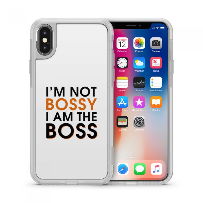 UTGATT5 - Fashion mobilskal till Apple iPhone X - I am boss
