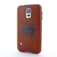 BRAVADO - Bravado Queen Crest Barcelona Skal till Samsung Galaxy S5 (Brun)