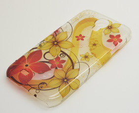 A-One Brand - Baksidesskal till Samsung Galaxy S4 i9500 - Blomster