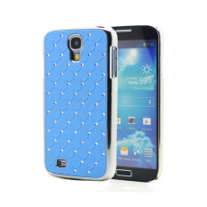 A-One Brand - Diamante skal till Samsung Galaxy S4 i9500 - (Ljus Blå)