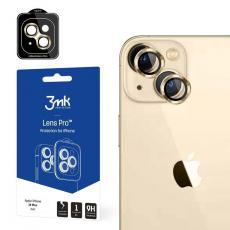 3MK - 3MK iPhone 14 Plus Linsskydd i Härdat Glas Pro - Guld