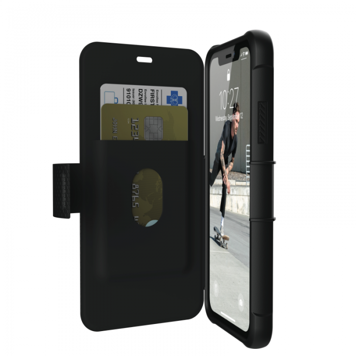 UTGATT5 - UAG Metropolis Wallet till iPhone XR - Svart