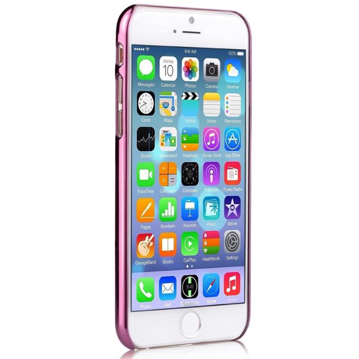 UTGATT5 - Comma BaksideSkal till Apple iPhone 6 / 6S - Bling Rosa