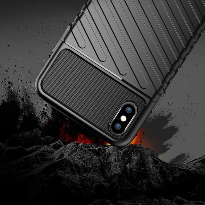 UTGATT5 - Thunder Case skal iPhone XS Max Grn