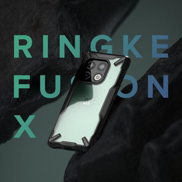UTGATT5 - Ringke OnePlus 10 Pro Skal Fusion X Armored - Svart