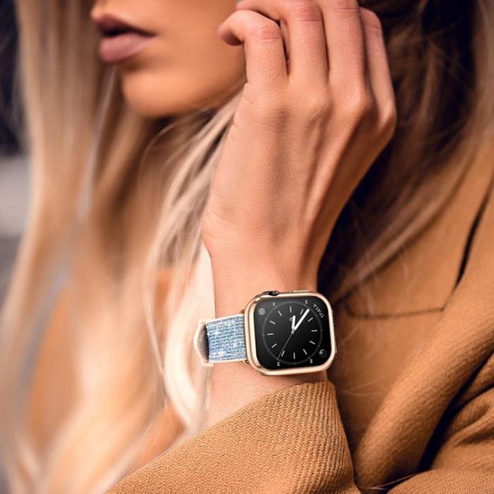 Dux Ducis - DUX DUCIS Apple Watch 7 45mm Skal Somo Flexible - Rosa Guld