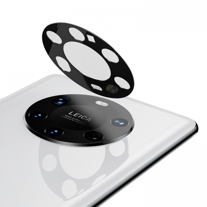 BASEUS - Baseus Huawei Mate 40 Pro Plus Kameralinsskydd Hrdat Glas Rengrings kit