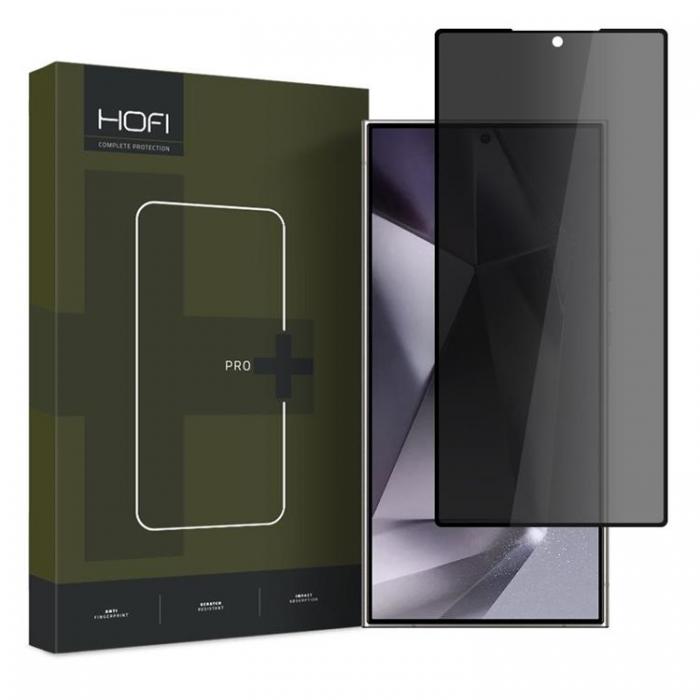 Hofi - Hofi Galaxy S24 Ultra Hrdat Glas Skrmskydd Anti Spy Privacy