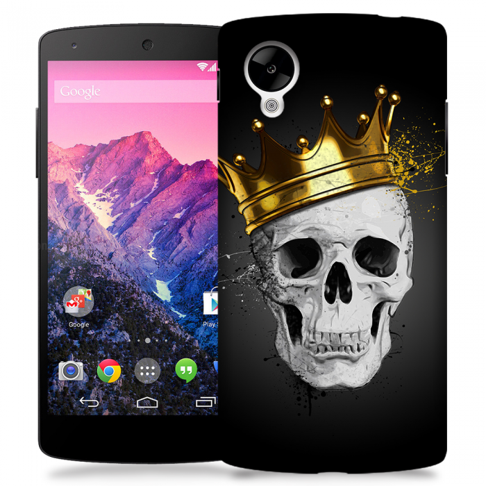 UTGATT5 - Skal till Nexus 5 - Royal Skull