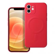 A-One Brand - iPhone 12 Magsafe Skal Silikon - Röd