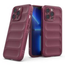 OEM - iPhone 13 Pro Max Skal Magic Shield Flexible Armored - Burgundy