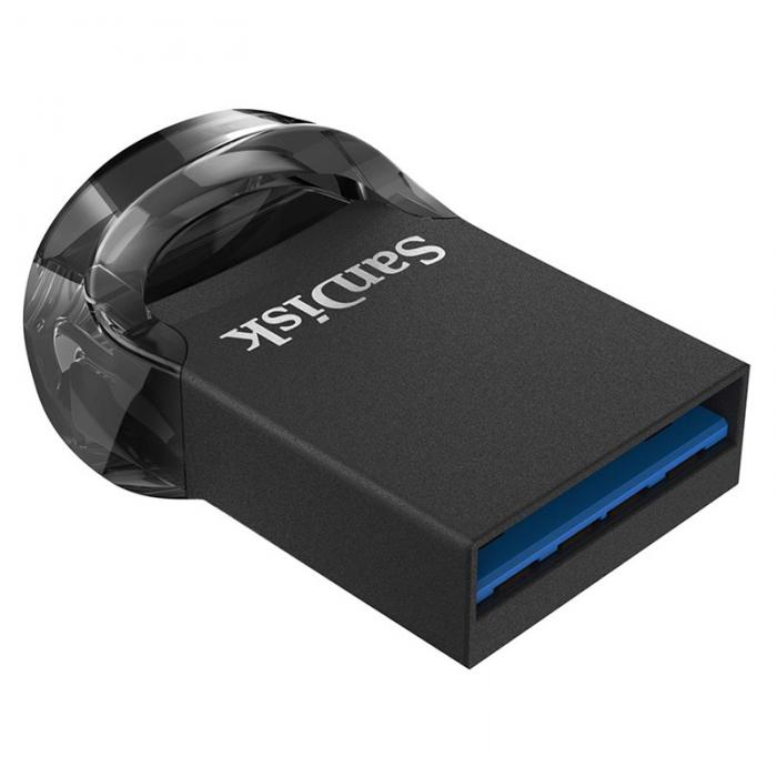 UTGATT5 - SANDISK ULTRAFITUSB 3.1 256GB SMALLFORMF PLUG&STAY USB DRIVE