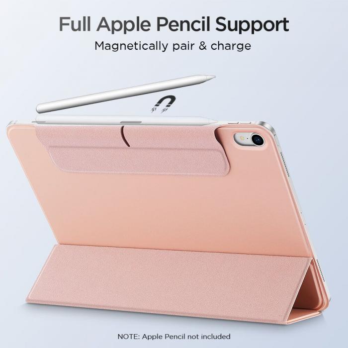 ESR - ESR Rebound Magnetic Fodral iPad Air 4/5 (2020/2022) - Rose Guld