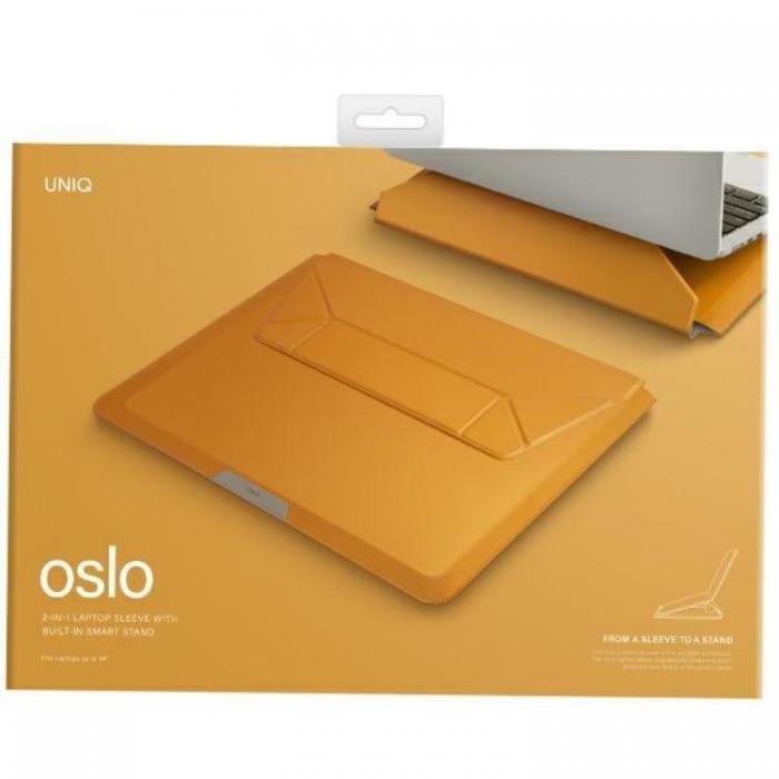 UNIQ - UNIQ Datorfodral 14'' Oslo - Mustard