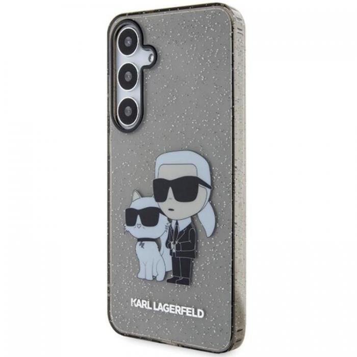 KARL LAGERFELD - Karl Lagerfeld Galaxy S24 Mobilskal Glitter Karl & Choupette
