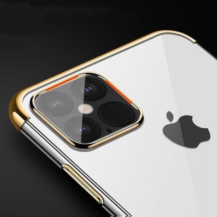 Ruhtel - Clear Color Gel Skal iPhone 13 Mini - Svart
