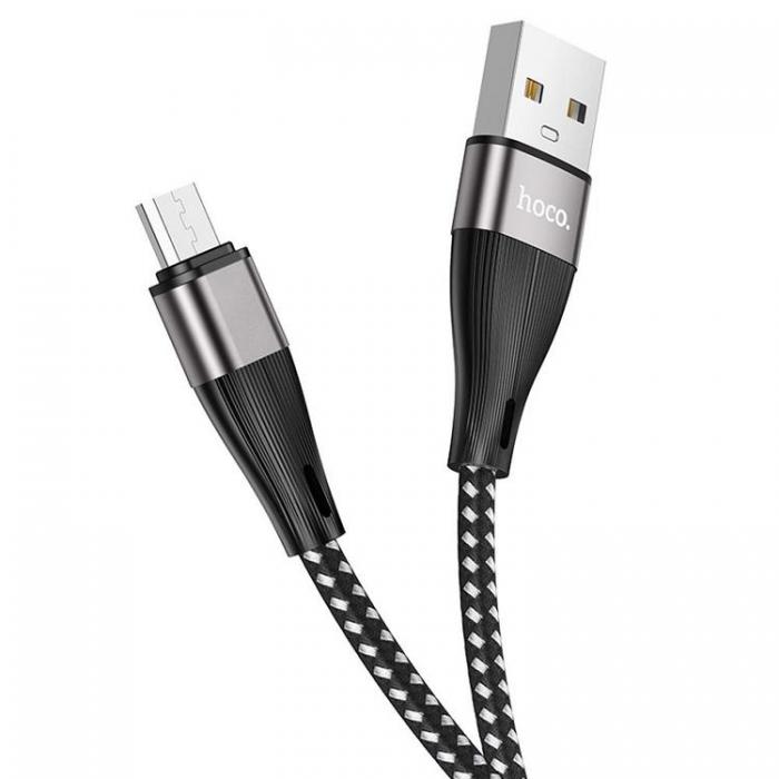UTGATT1 - Hoco Blessing Micro USB Kabel 1m - Svart