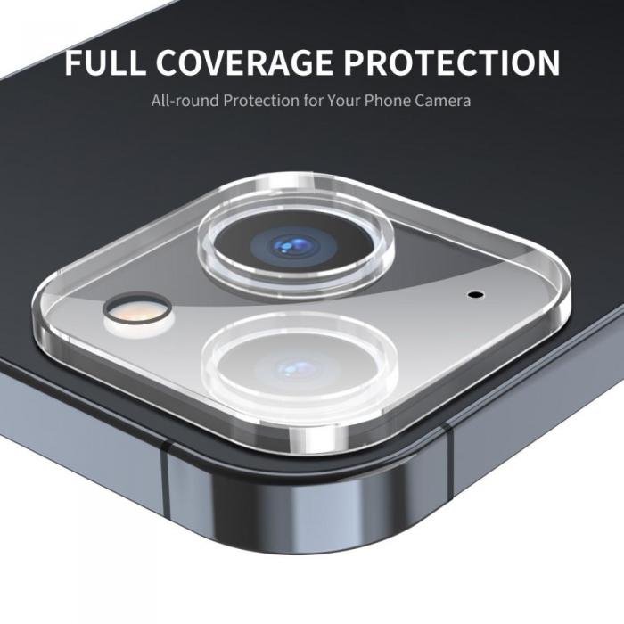 A-One Brand - [2-Pack] iPhone 14 Plus Kameralinsskydd i Hrdat Glas