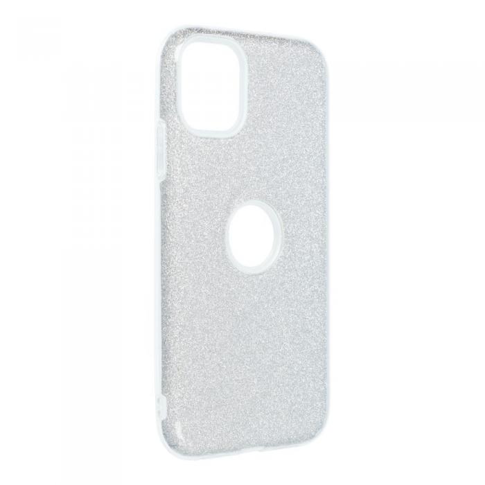 UTGATT1 - Forcell iPhone 14 Plus Skal Shining Hrdplast Silver