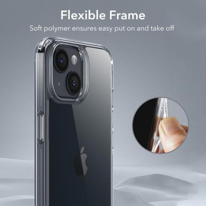 ESR - ESR iPhone 15 Mobilskal Ice Shield - Clear