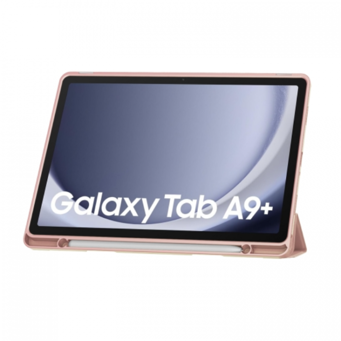 Tech-Protect - Tech-Protect Galaxy Tab A9 Plus Fodral Smart SC Pen - Rosa