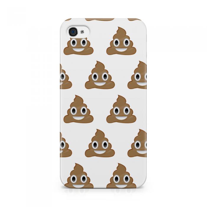 UTGATT5 - Skal till Apple iPhone 4S - Poop Emoji