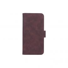 GEAR - GEAR Nubuck PU Mobilfodral Galaxy S22 - Brun