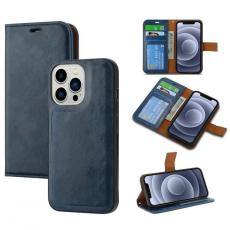 A-One Brand - iPhone 15 Pro Plånboksfodral 2-in-1 Detachable - Blå