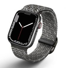 UNIQ - UNIQ Aspen Braided Strap Apple Watch 44/42/45mm - Grå