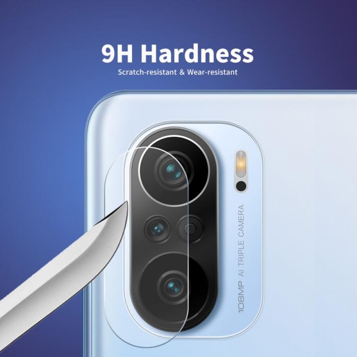 Imak - IMAK - 2 Pack Kameralinsskydd i Hrdat Glas Xiaomi Mi 11i / Poco F3