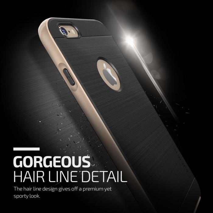 VERUS - Verus High Pro Shield Skal till Apple iPhone 6 / 6S - Guld