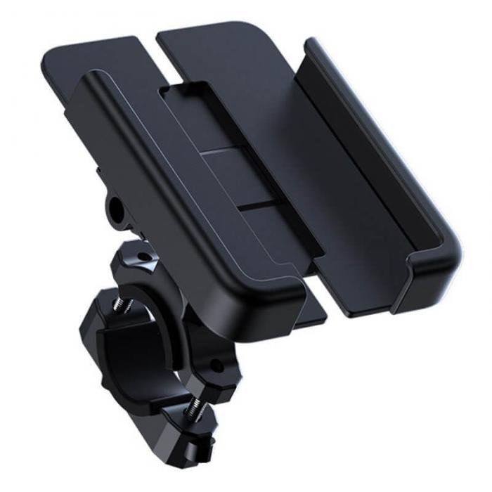 UTGATT5 - Joyroom adjustable phone bike mount holder handlebar Svart