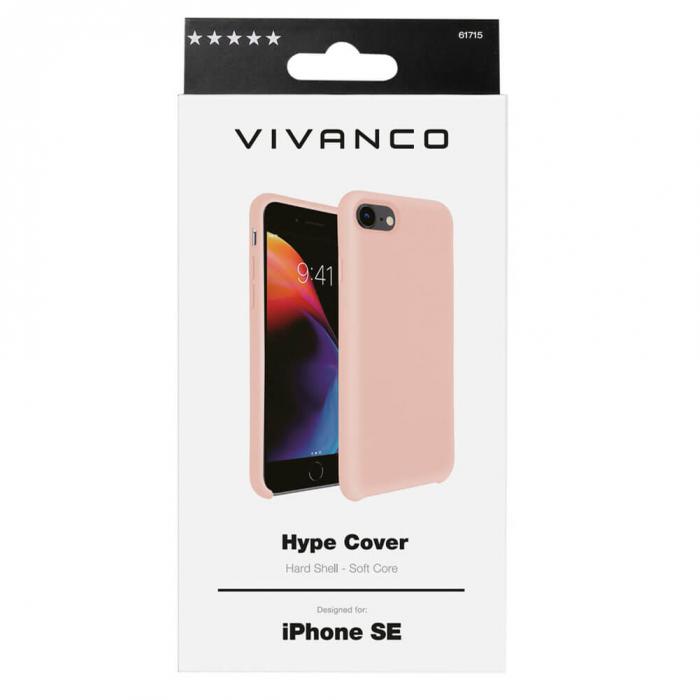 Vivanco - Vivanco Silkon Skal iPhone 6/7/8/SE 2020 - Rosa Sand